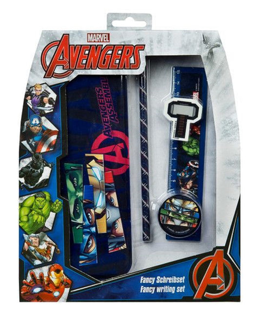 Avengers Briefpapier Set 5-teiliges Set mit Marvel-Design für Briefe und Notizen
