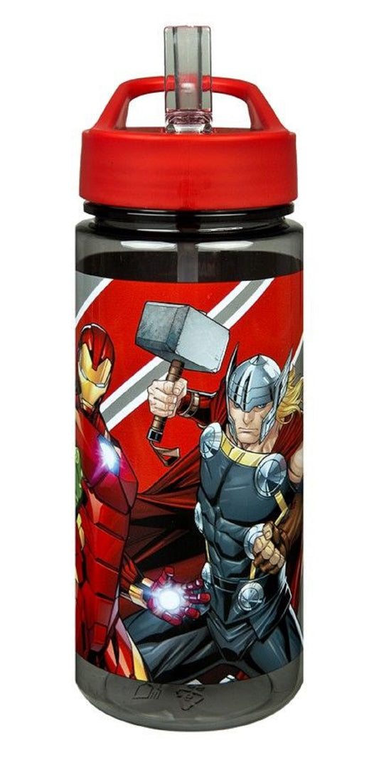 Marvel Avengers Trinkflasche 500 ML Aero-Design für Sport und Ausflüge