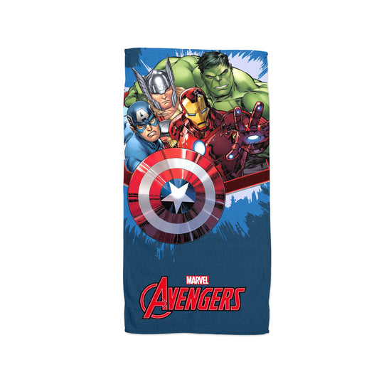 Avengers Baumwolle Strandtuch – Frottee Badetuch mit Premium Druck, 70x140 cm