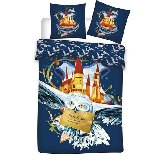 Harry Potter Bettwäsche Set Bettbezug 140x200 cm und Kissenbezug 63x63cm für das Kinderzimmer