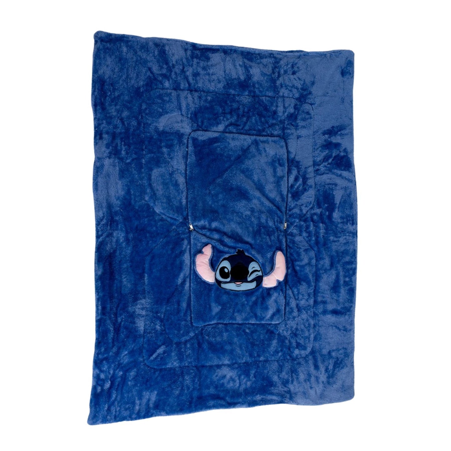Disney Lilo & Stitch 2-in-1 Kissen und Decke für Kinder 100 × 150 cm