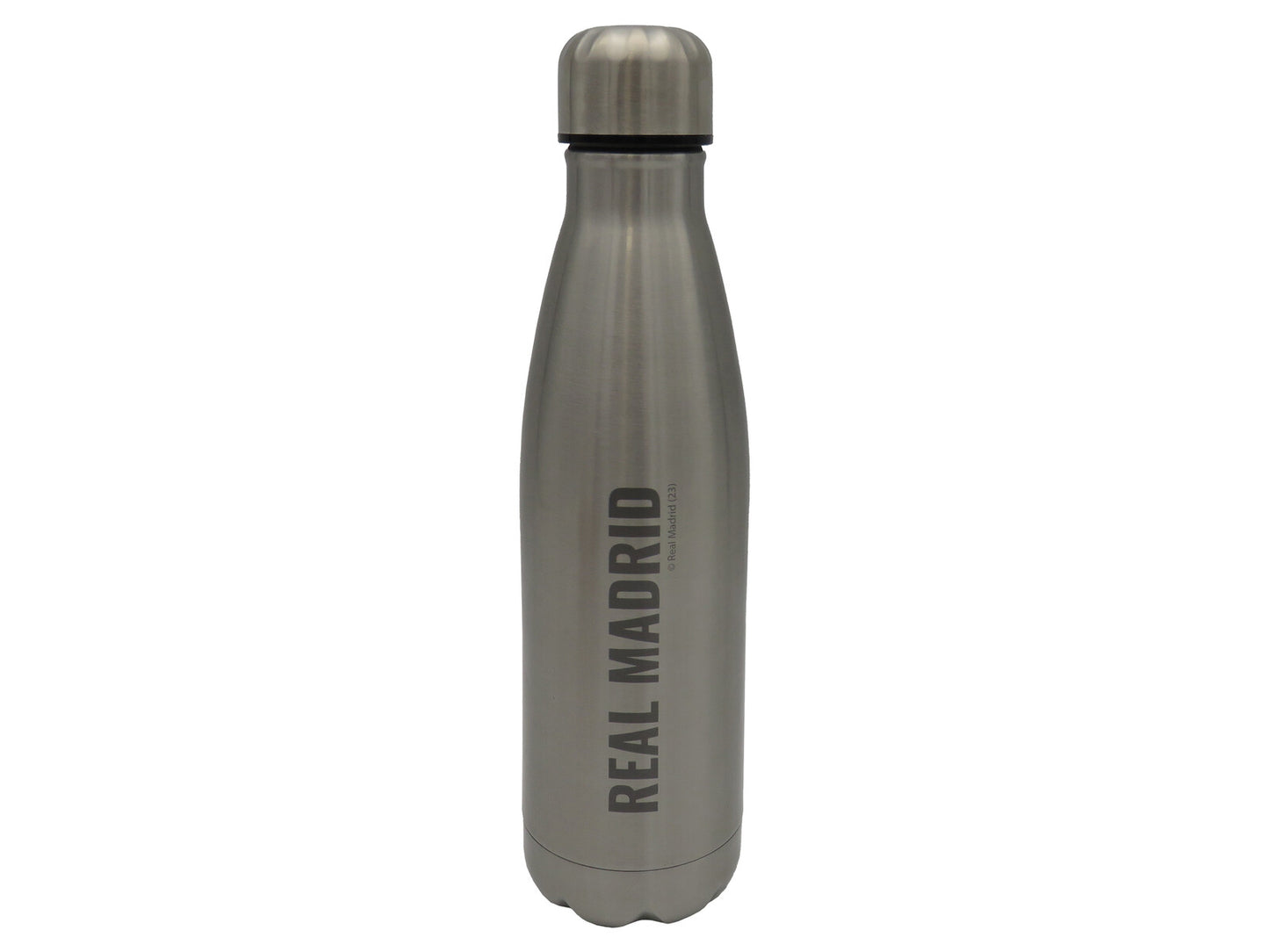 Real Madrid Edelstahl Trinkflasche Isolierflasche schwarz 26,5 cm
