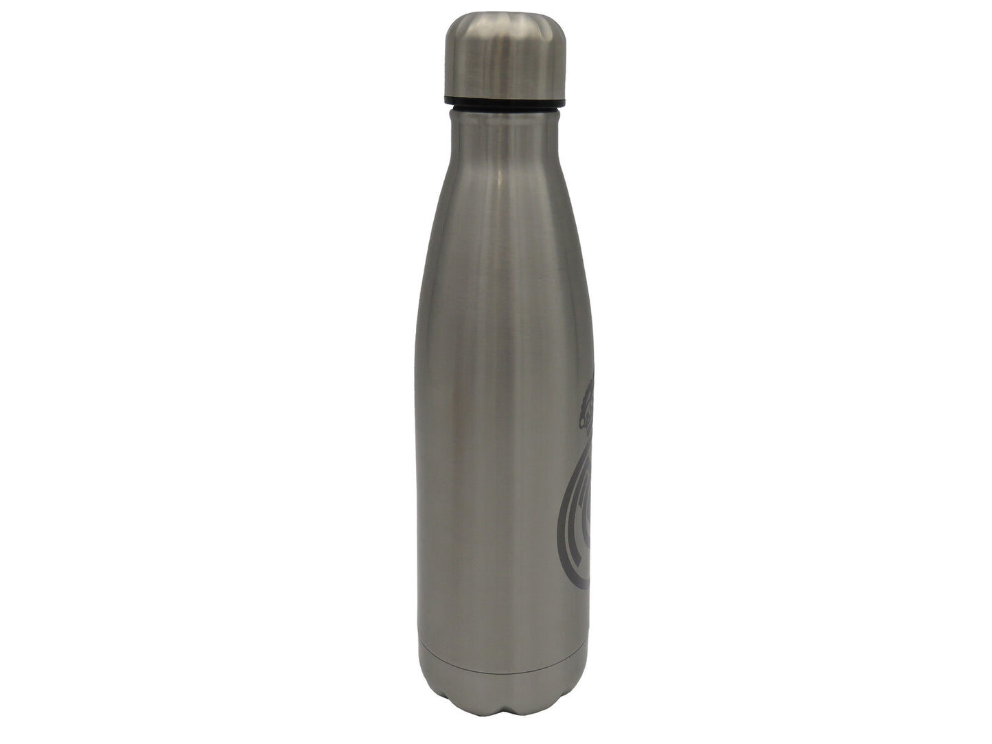 Real Madrid Edelstahl Trinkflasche Isolierflasche schwarz 26,5 cm