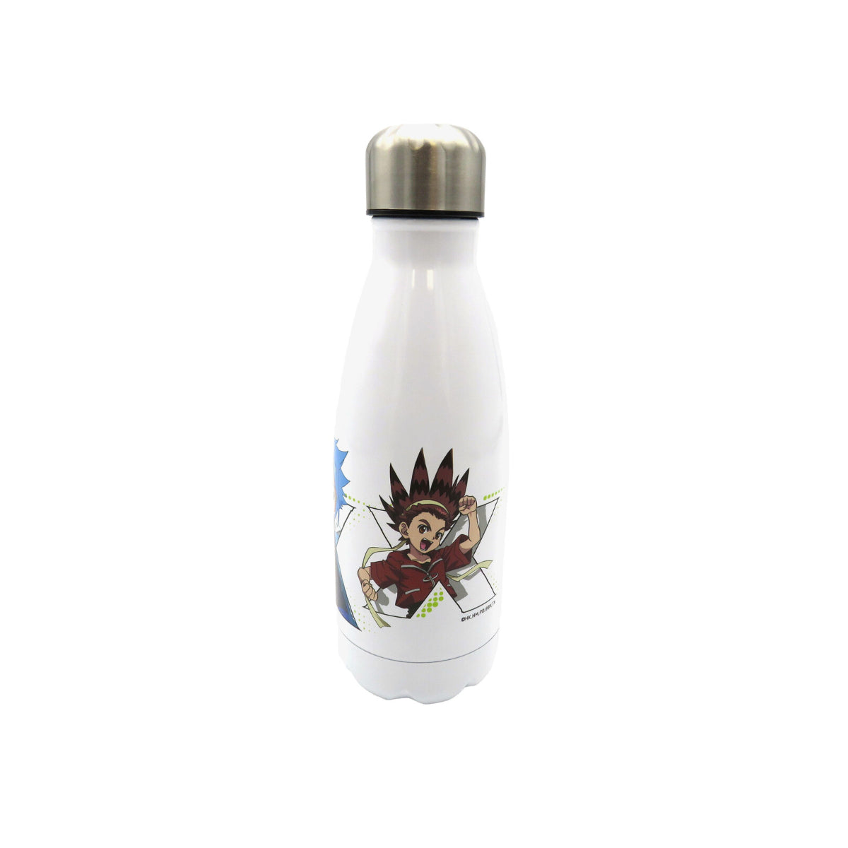 Beyblade Trinkflasche Weiß Edelstahl Sportflasche 550 ml Schule Freizeit