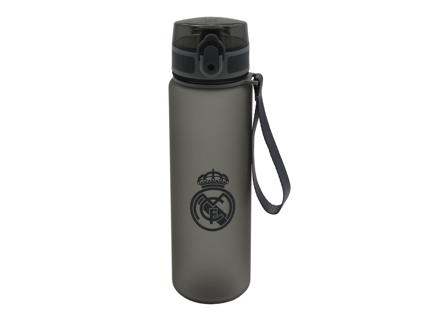 Real Madrid Sportflasche 650 ml mit Trinkverschluss und Trageschlaufe