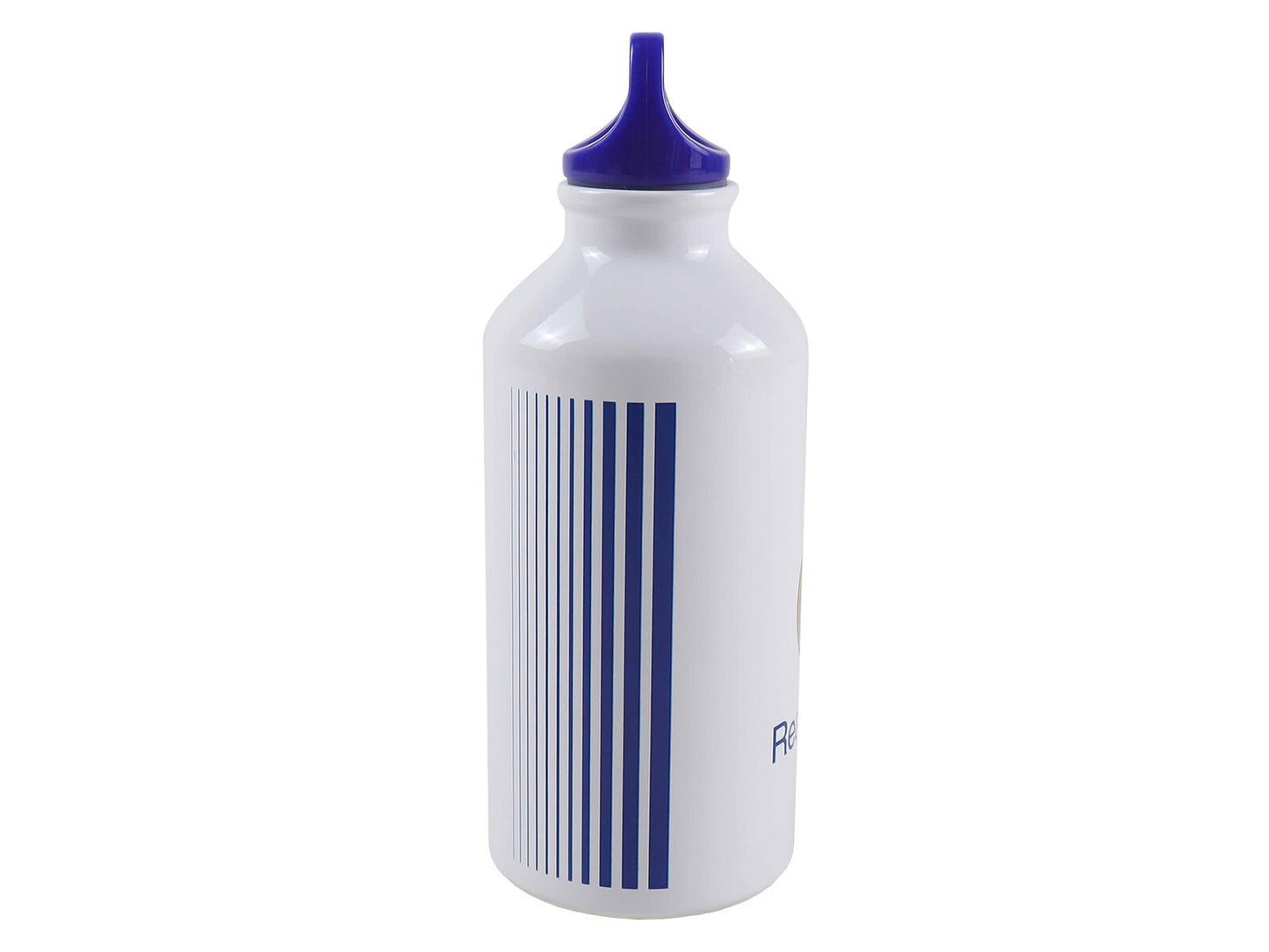 Real Madrid Trinkflasche 400 ml Aluminium Wasserflasche 18 × 7 × 7 cm für Schule Sport und unterwegs