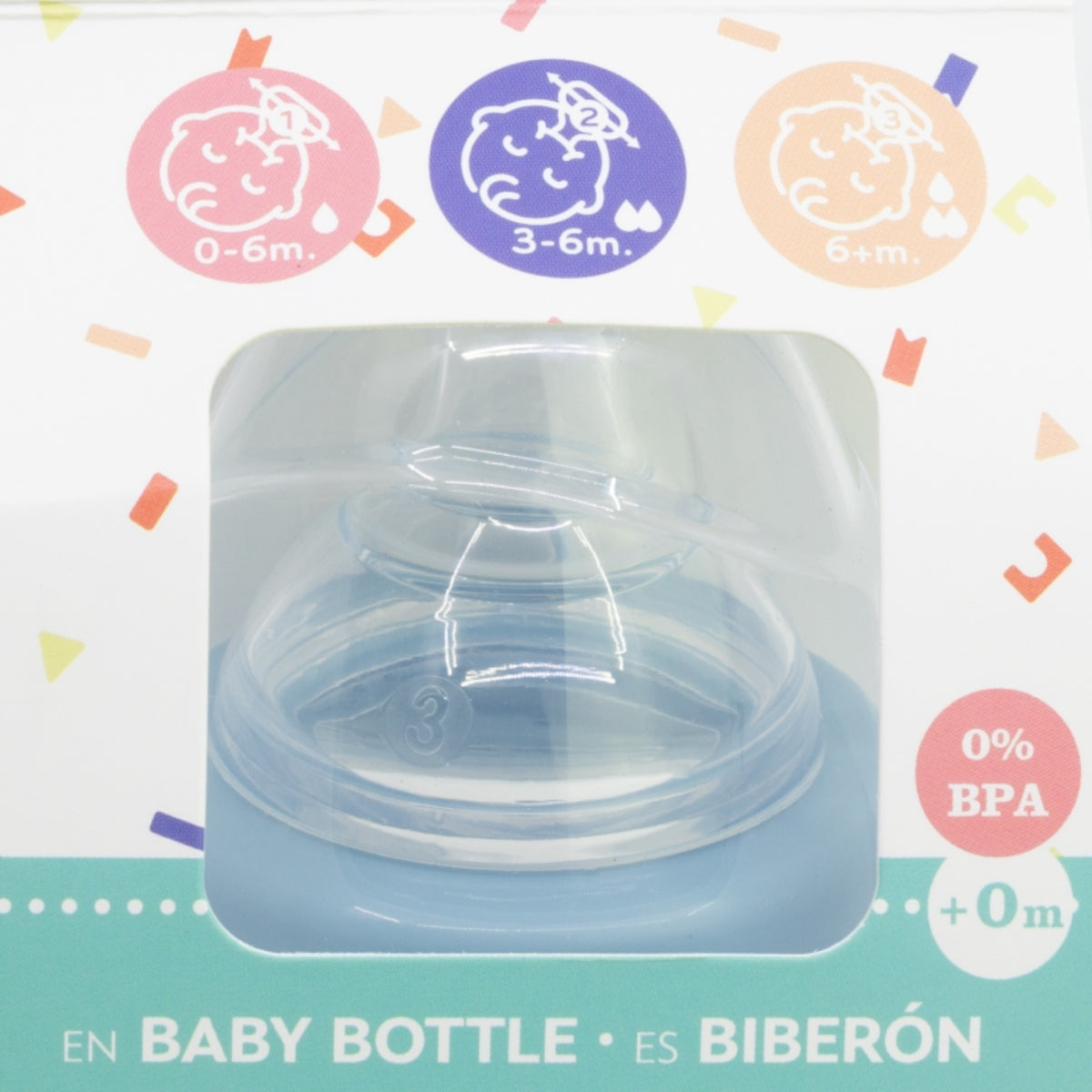 Disney Mickey Mouse Babyflasche 360 ml Silikon-Sauger mit 3 Positionen & Anti-Kolik-System