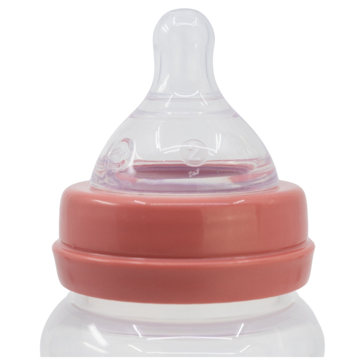 Minnie Mouse Babyflasche 150 ml – Weithalsflasche mit Silikon-Sauger & 3 Positionen