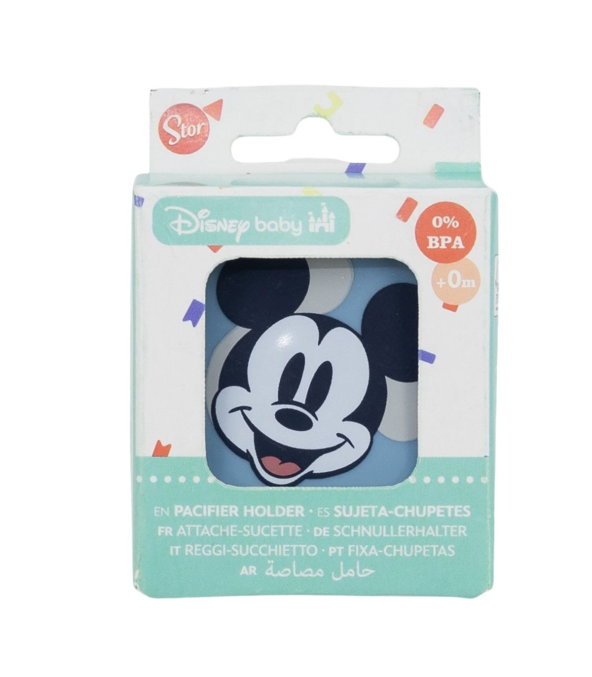 Disney Mickey Mouse Schnullerhalter für Babys praktische Schnullerband Alltag