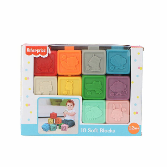 Baby Softblocks – 10-teiliges Set für sicheres Spielvergnügen