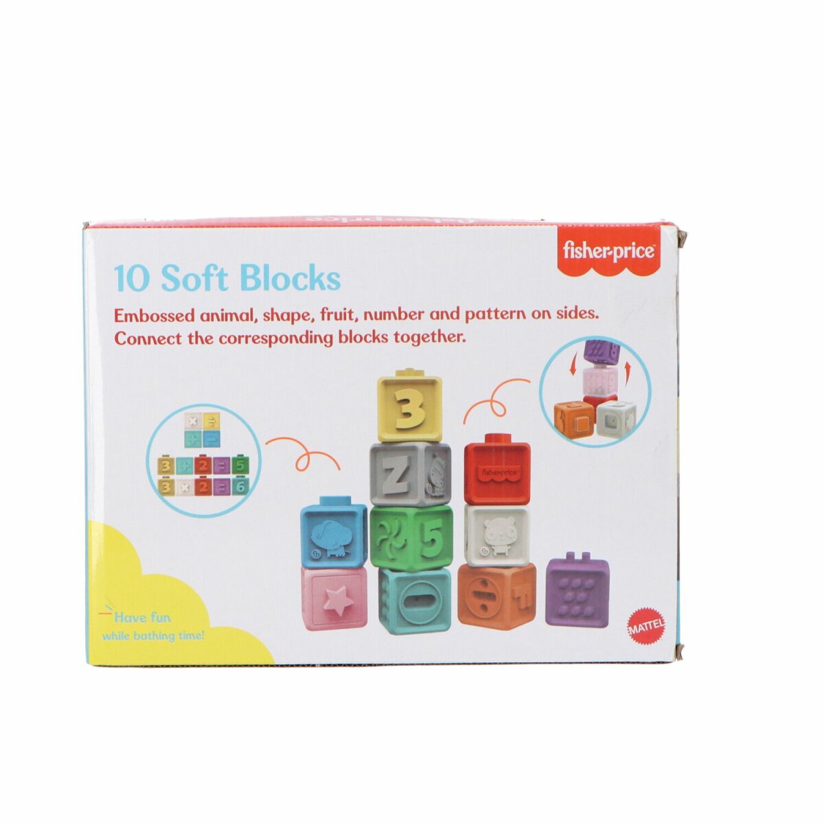 Baby Softblocks – 10-teiliges Set für sicheres Spielvergnügen
