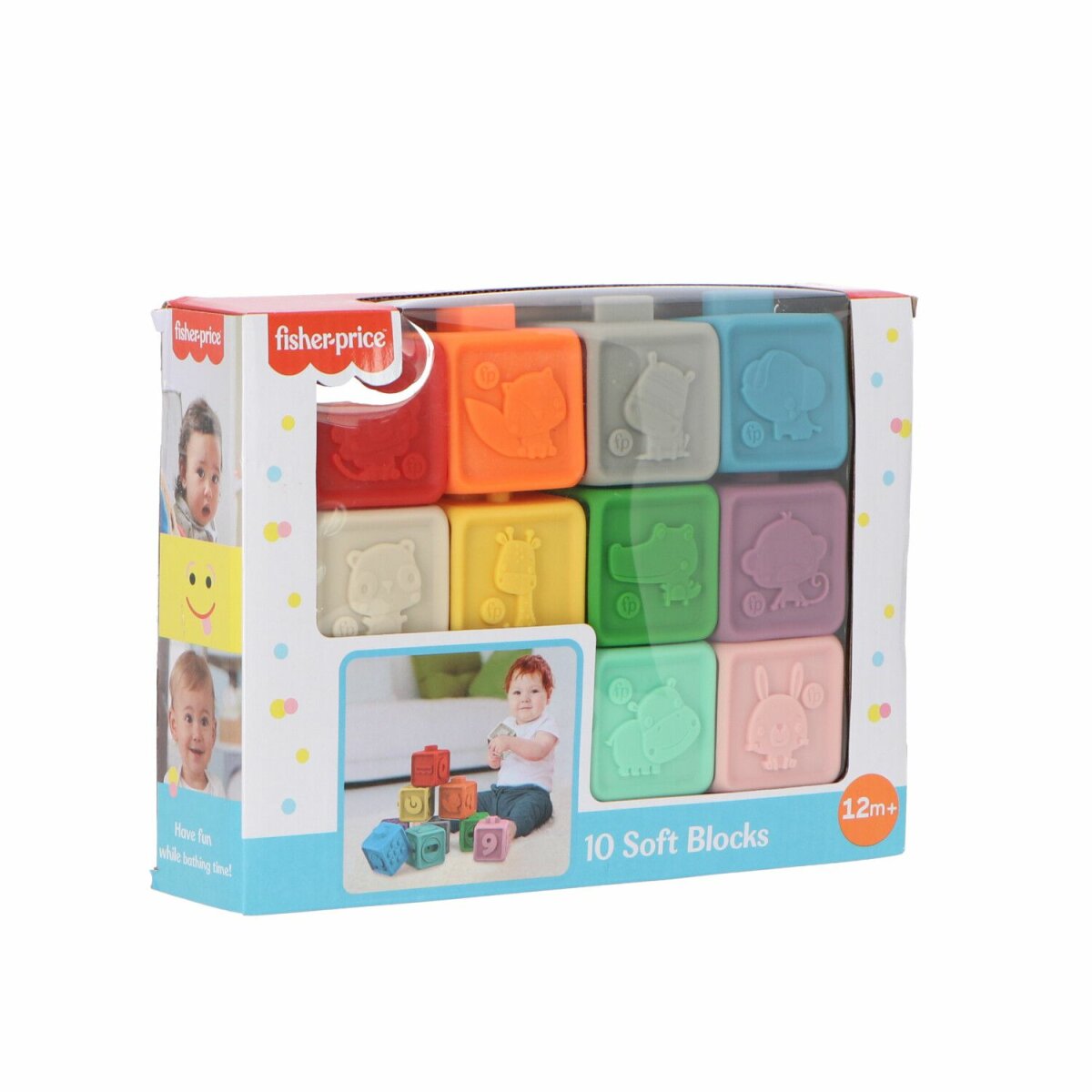 Baby Softblocks – 10-teiliges Set für sicheres Spielvergnügen