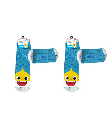 Baby Shark Socken 2er-Pack Anti-Rutsch Söckchen für sichere Schritte