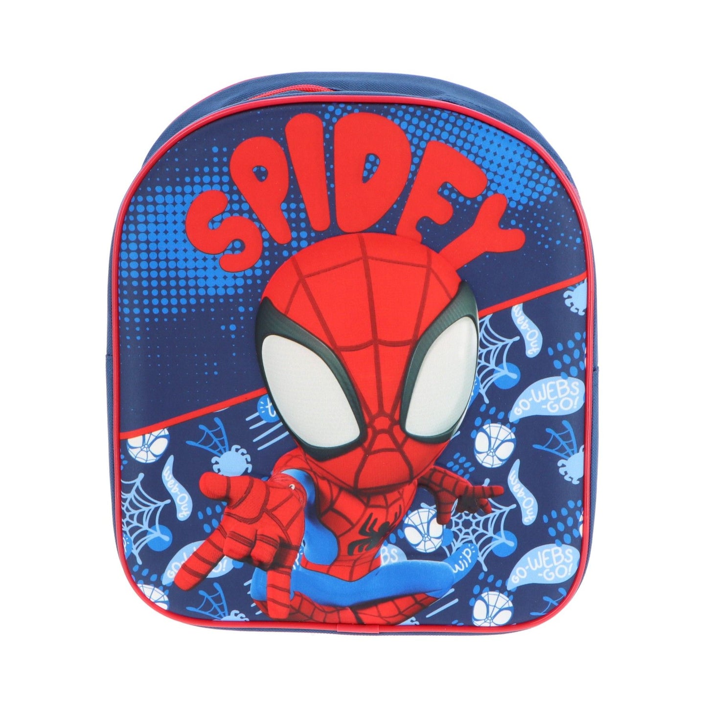 Spiderman 3D-Rucksack Kinder Marvel Schulranzen Jungen mit Comic-Motiv