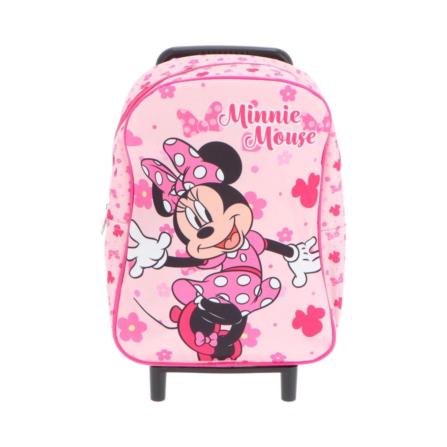 Disney Minnie Mouse Trolley Kinder Rucksack mit Rollen für Ausflüge & Urlaub