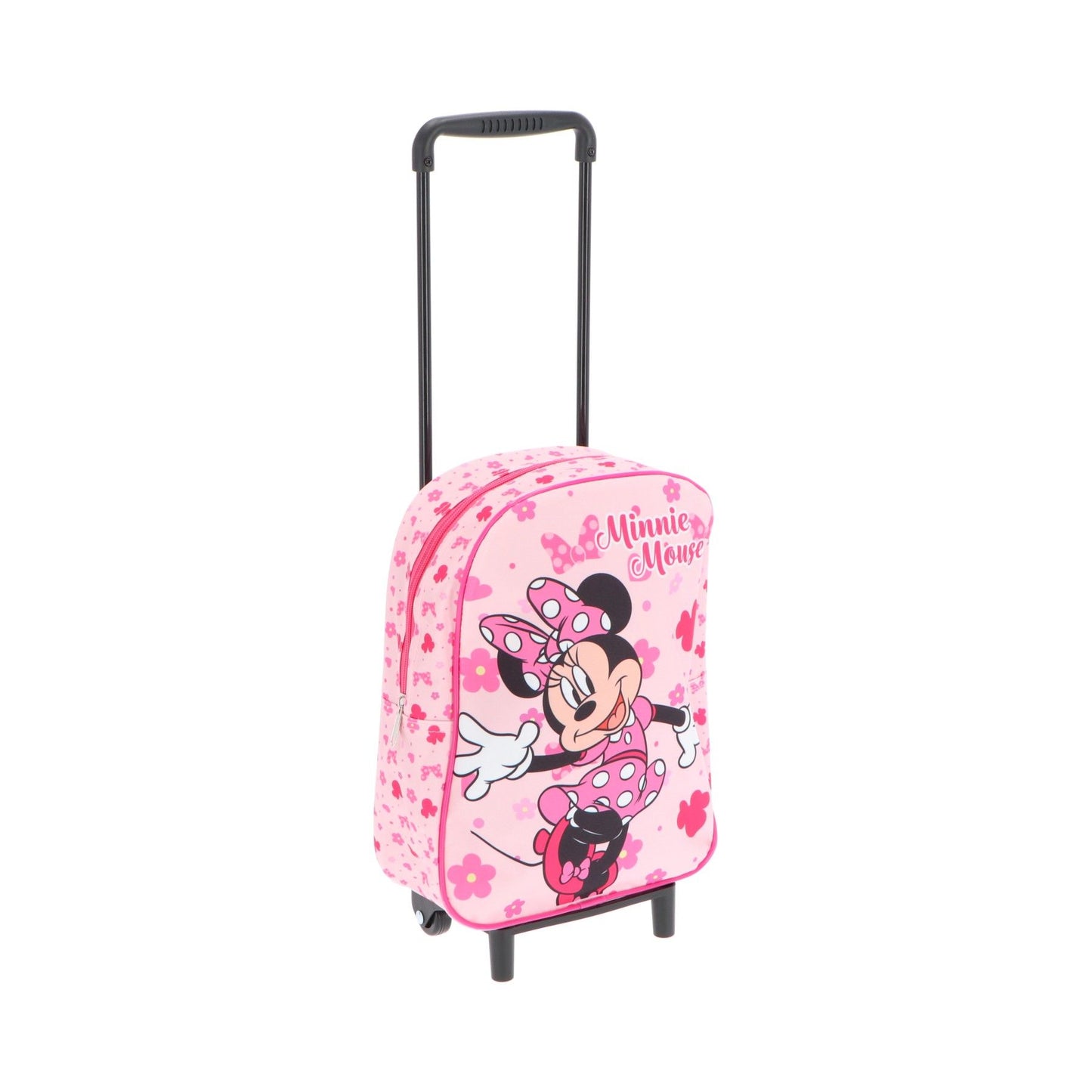 Disney Minnie Mouse Trolley Kinder Rucksack mit Rollen für Ausflüge & Urlaub