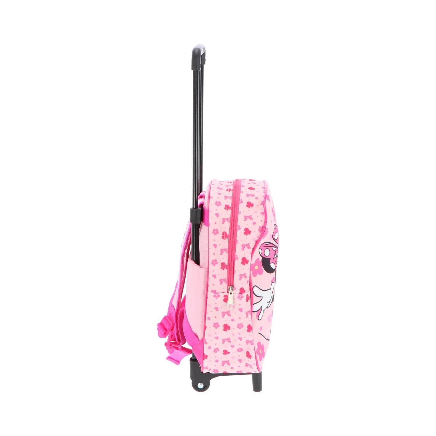 Disney Minnie Mouse Trolley Kinder Rucksack mit Rollen für Ausflüge & Urlaub
