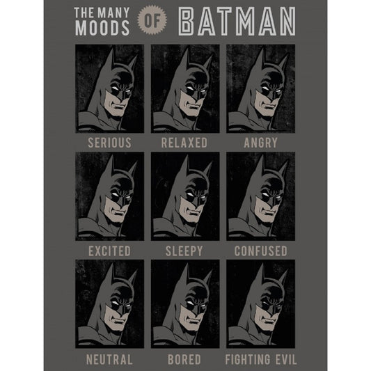 Batman Decke 130x170 cm Kuscheldecke weich Wohndecke