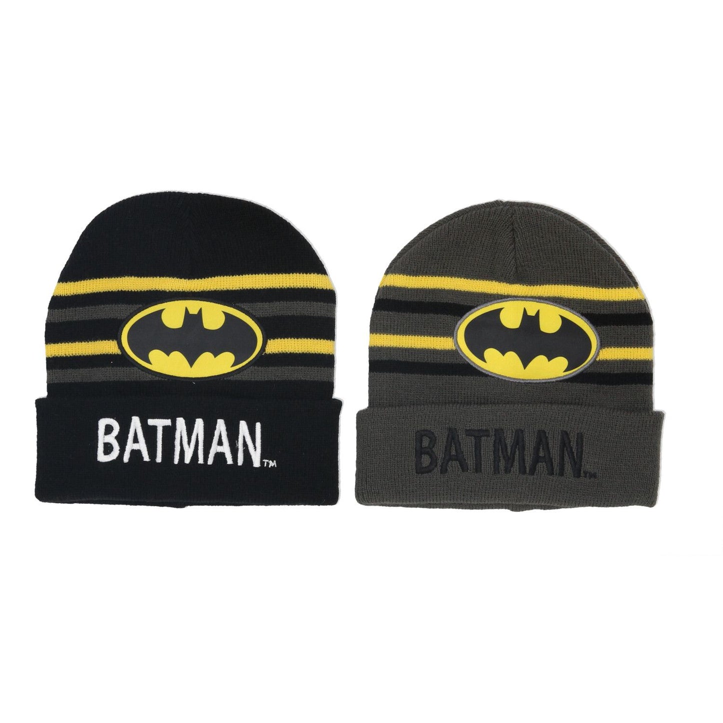 Batman Strickmütze in Einheitsgröße mit weichem Material