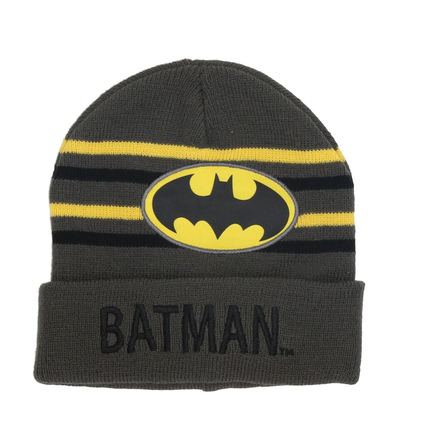 Batman Strickmütze in Einheitsgröße mit weichem Material