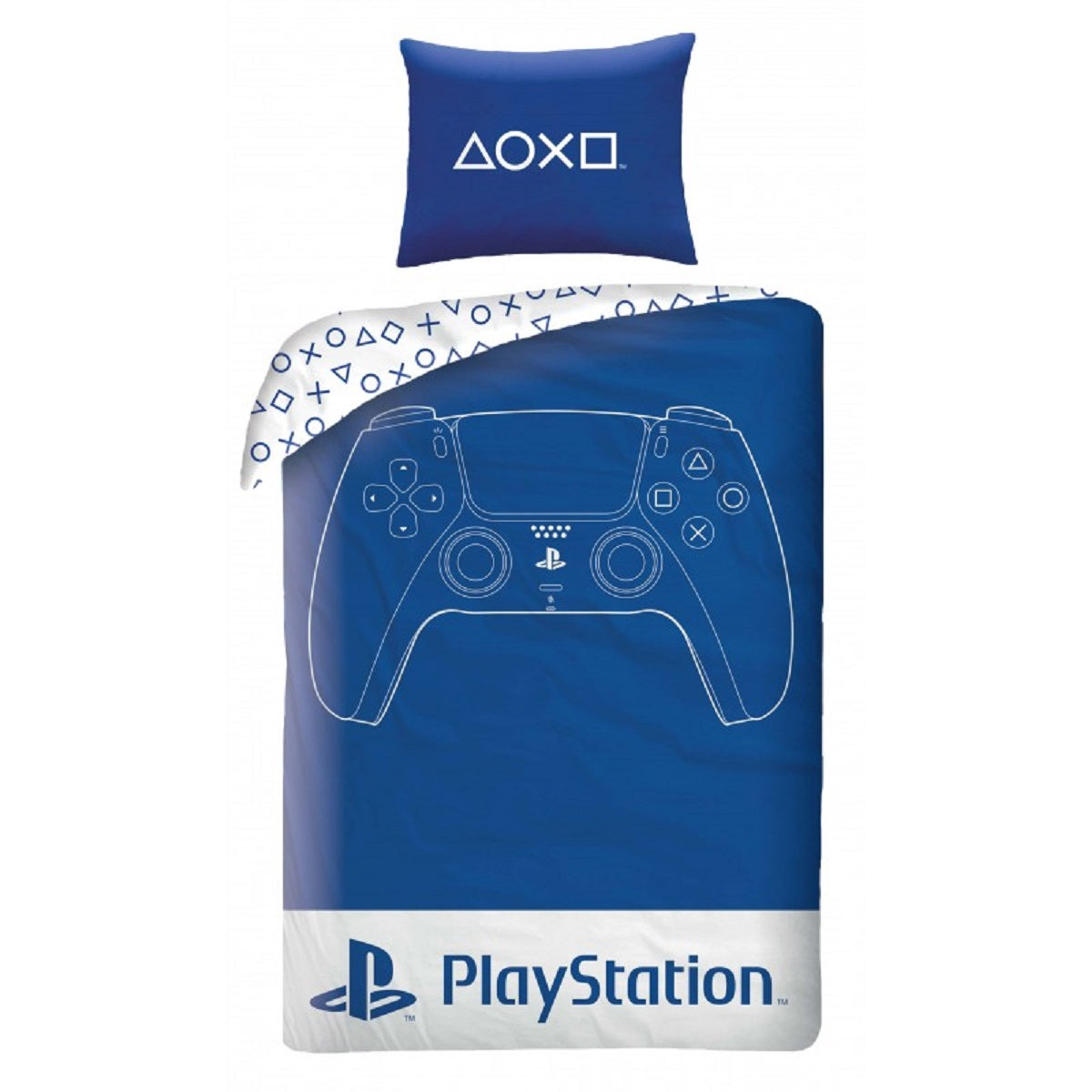 PlayStation Bettwäsche 140 × 200 cm Kissenbezug 70 × 90 cm