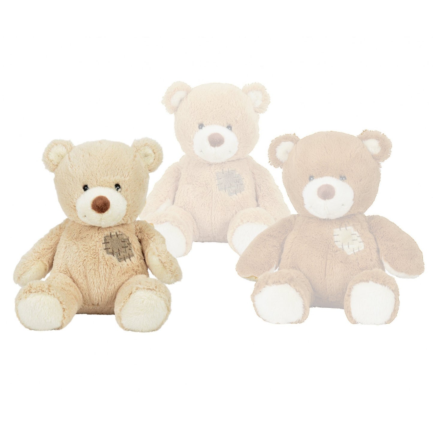 Nicotoy Plüschbär Kuschelbär 25 cm aus Plüsch für Alltag und Schlafenszeit