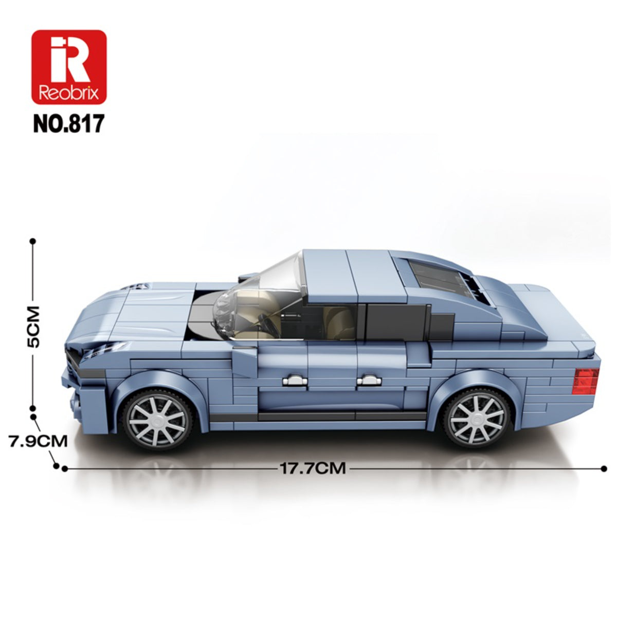 Reobrix 817 Limousine 1:24 Klemmbaustein Auto 387 Teile ab 14