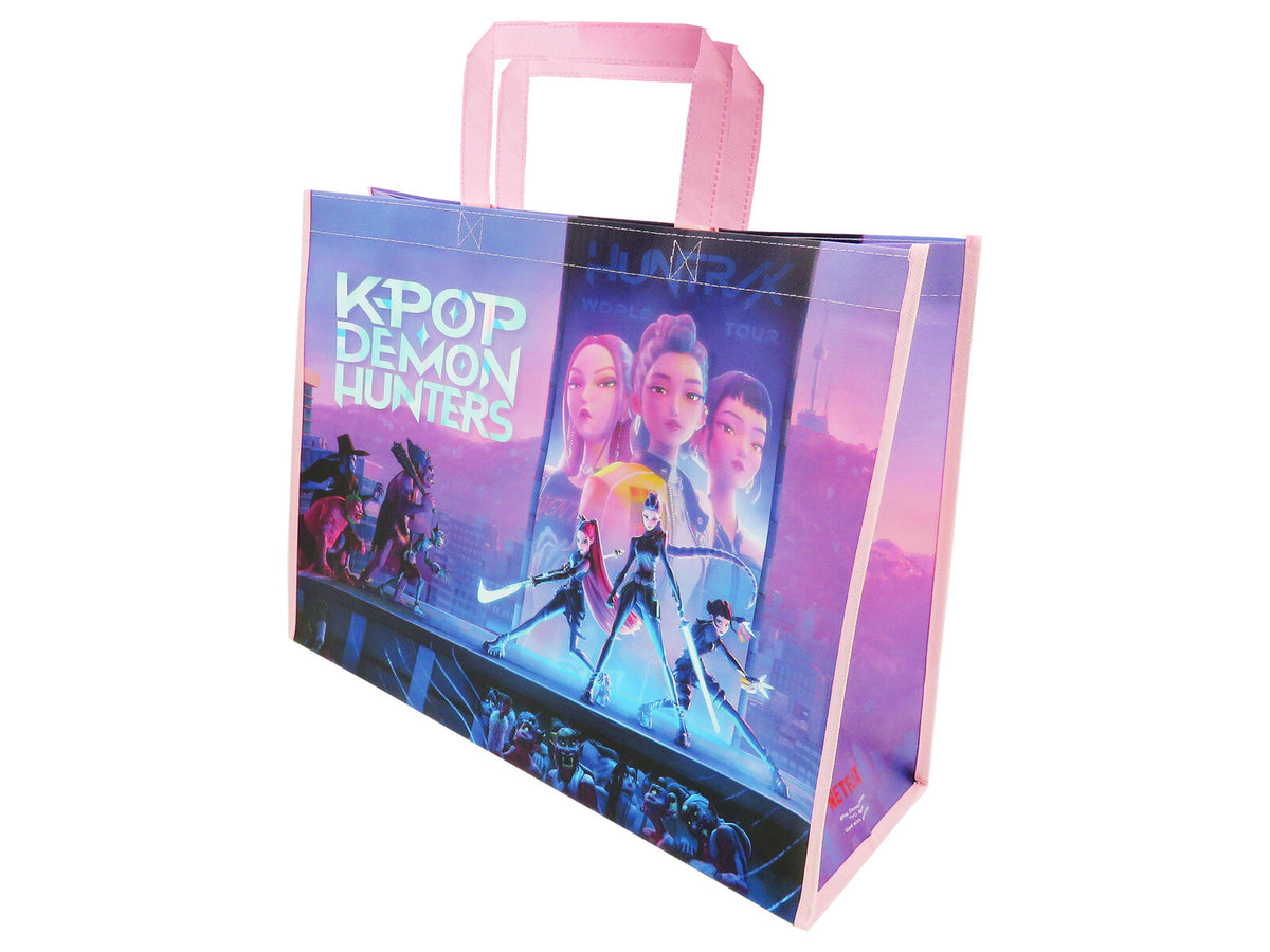 K-Pop Demon Hunters Tragetasche für Shopping Freizeit Schule Reise Tote Tasche