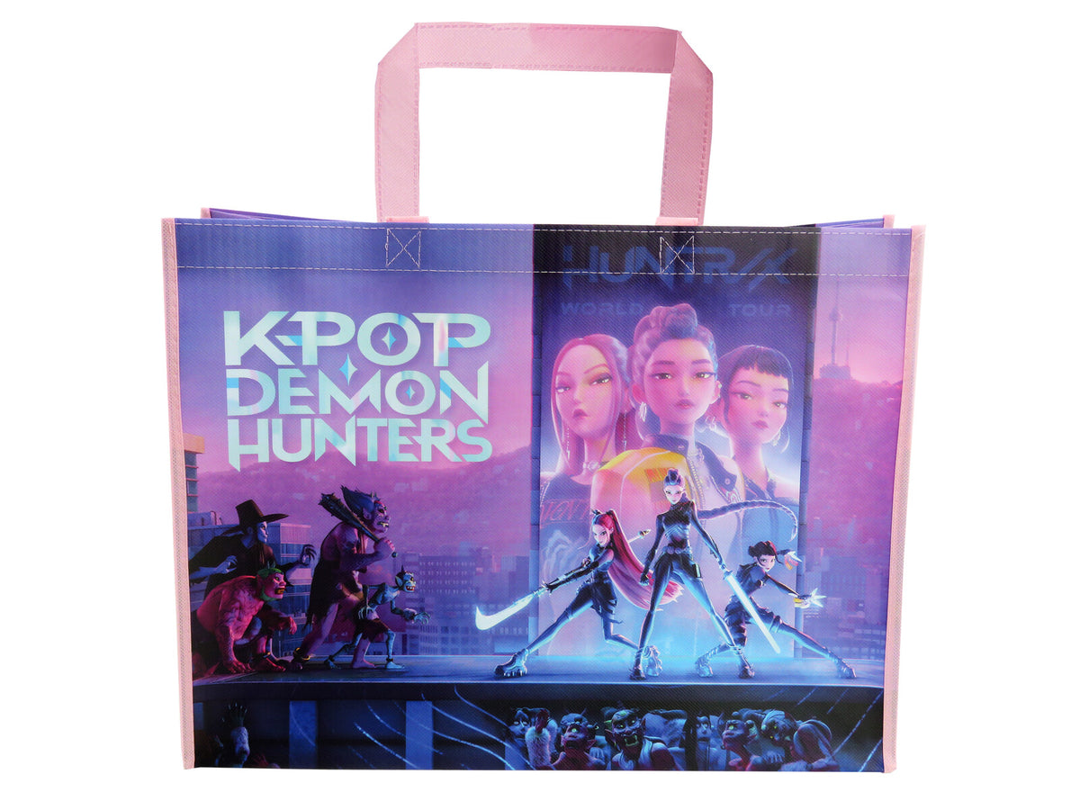 K-Pop Demon Hunters Tragetasche für Shopping Freizeit Schule Reise Tote Tasche