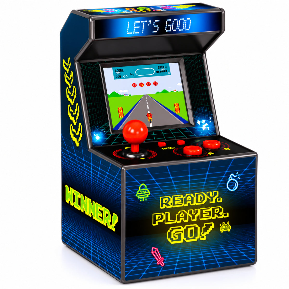 Retro Arcade Gamer Handheld Konsole mit 240 Spielen