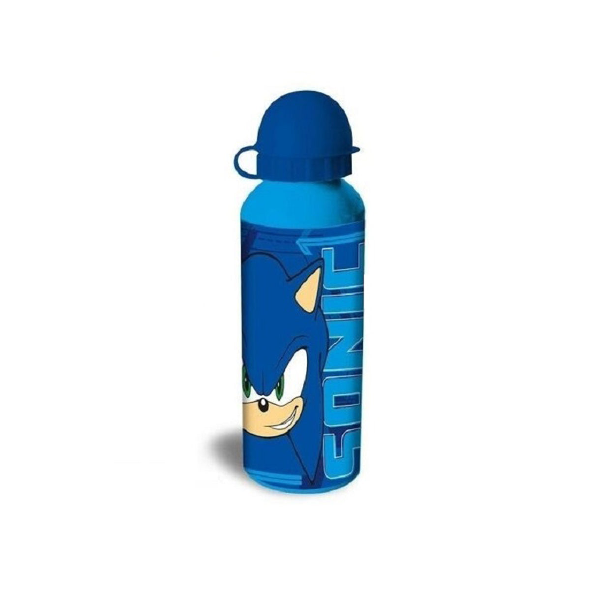 Sonic Kinder Trinkflasche – 500 ml Wasserflasche für Schule, Sport und Freizeit