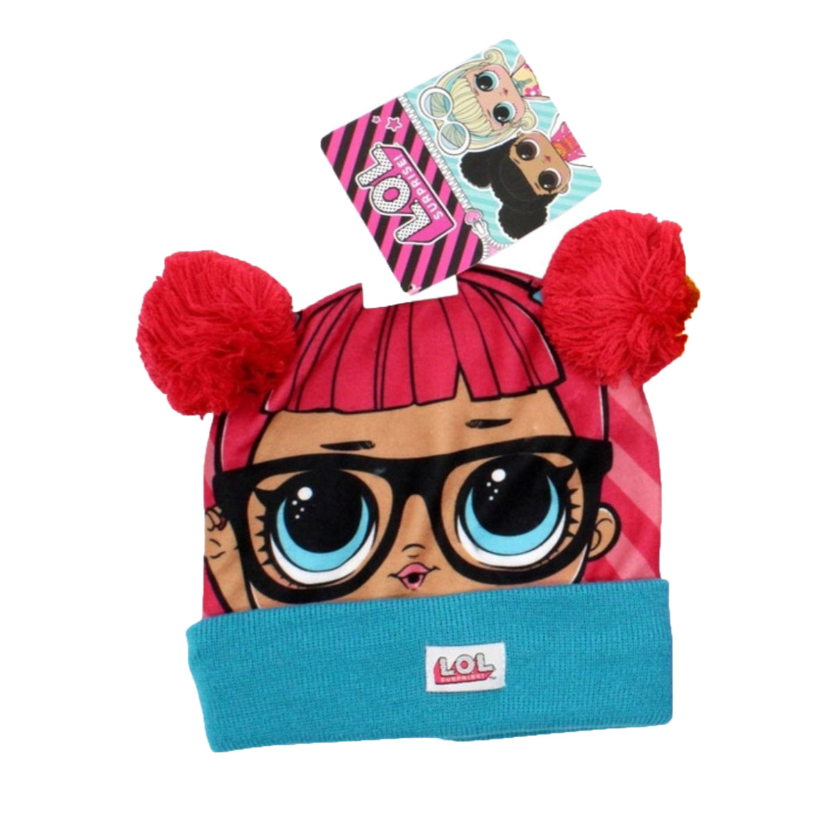 LOL Surprise Beanie kuschelige Wintermütze für Mädchen
