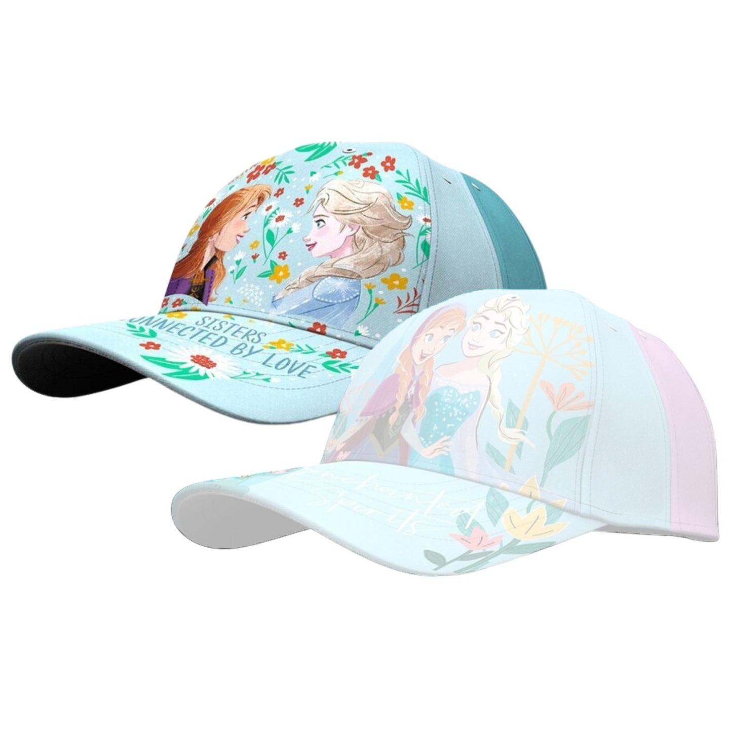 Disney Frozen Cap – Kinder Kappe aus 100% Baumwolle mit Elsa & Anna Motiv