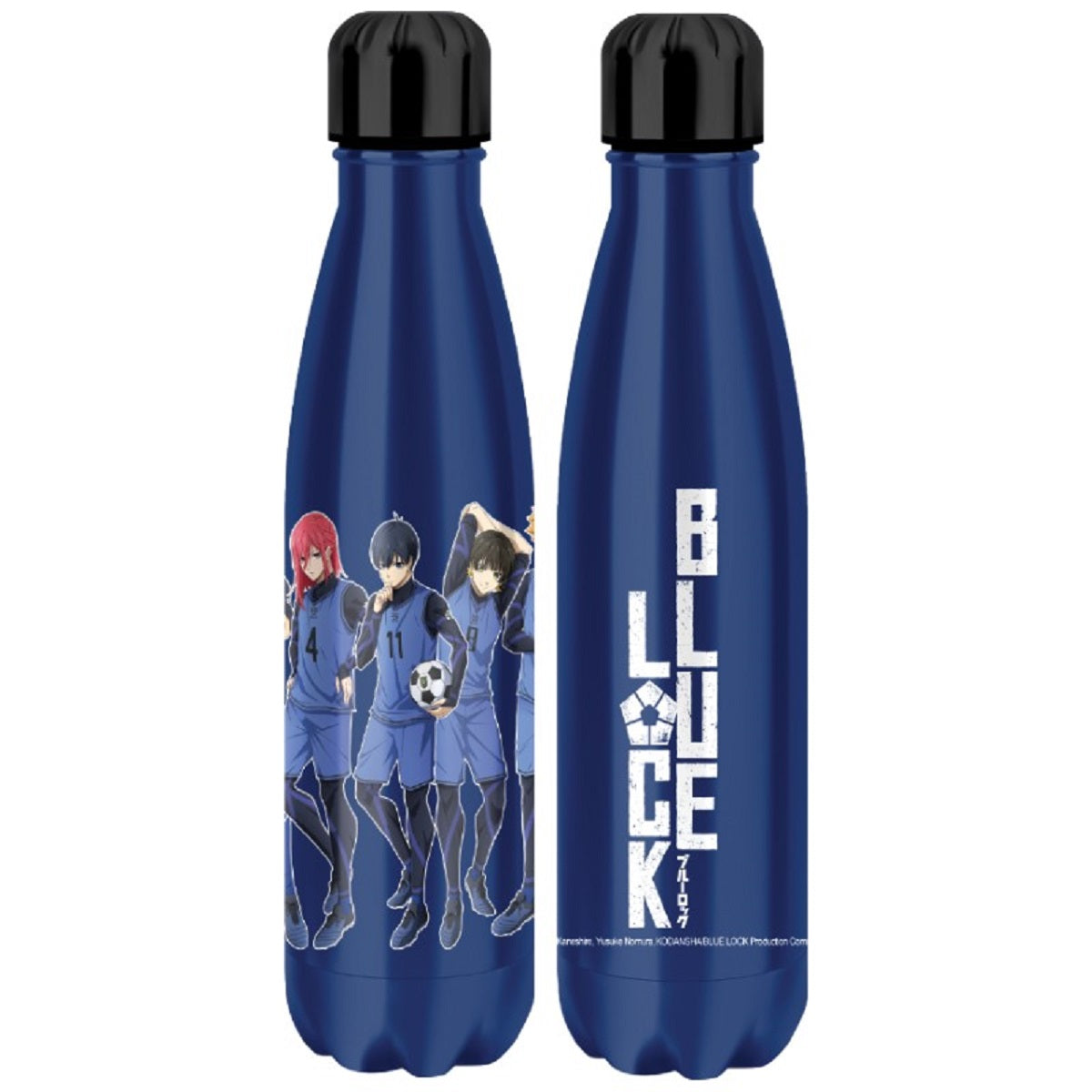 Blue Lock Isolierflasche (1 Stk.) Edelstahl 500 ml mit Schraubdeckel
