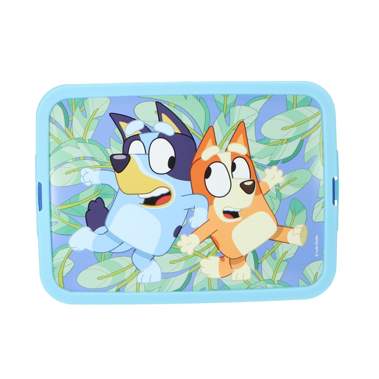 Bluey Aufbewahrungsbox 13L Robuste Lagerbox mit Bluey-Design für Kinder