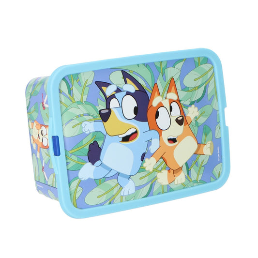 Bluey Aufbewahrungsbox 13L Robuste Lagerbox mit Bluey-Design für Kinder