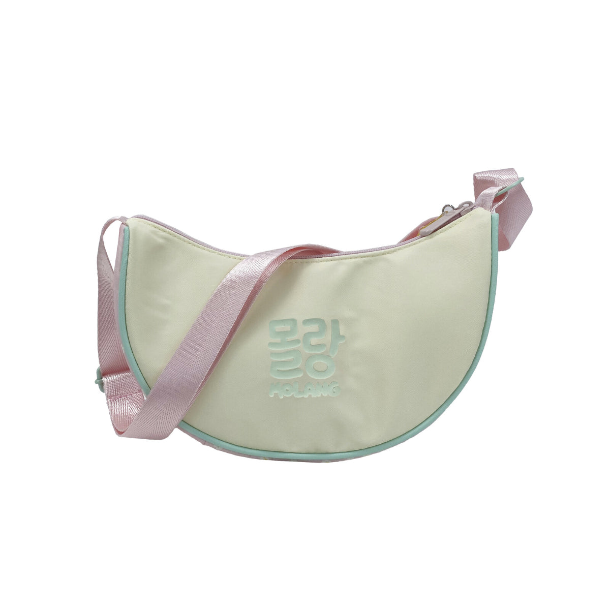 Molang Blossom Half Moon Tasche Multipositionstasche Schultertasche 25 cm