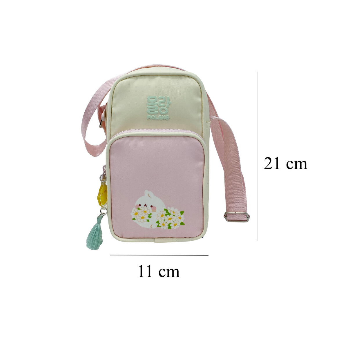 Molang Blossom Mini Tasche Kinder Handtasche Freizeittasche 21 cm