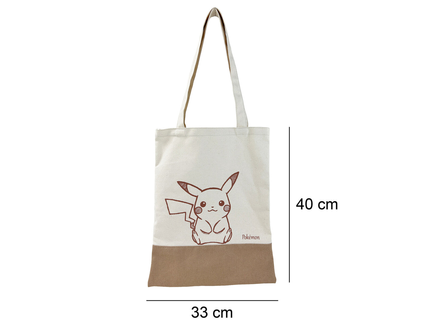 Pokémon Canvas Tasche Stoffbeutel Shopper 33 × 40 cm