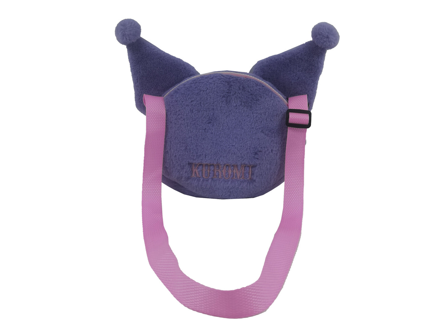 Hello Kitty Kuromi Plüsch Umhängetasche Schultertasche mit Reißverschluss für Kinder