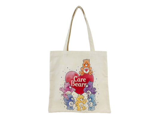 Die Glücksbärchis Shopper Tasche schlicht mit langen Henkeln Alltagstasche