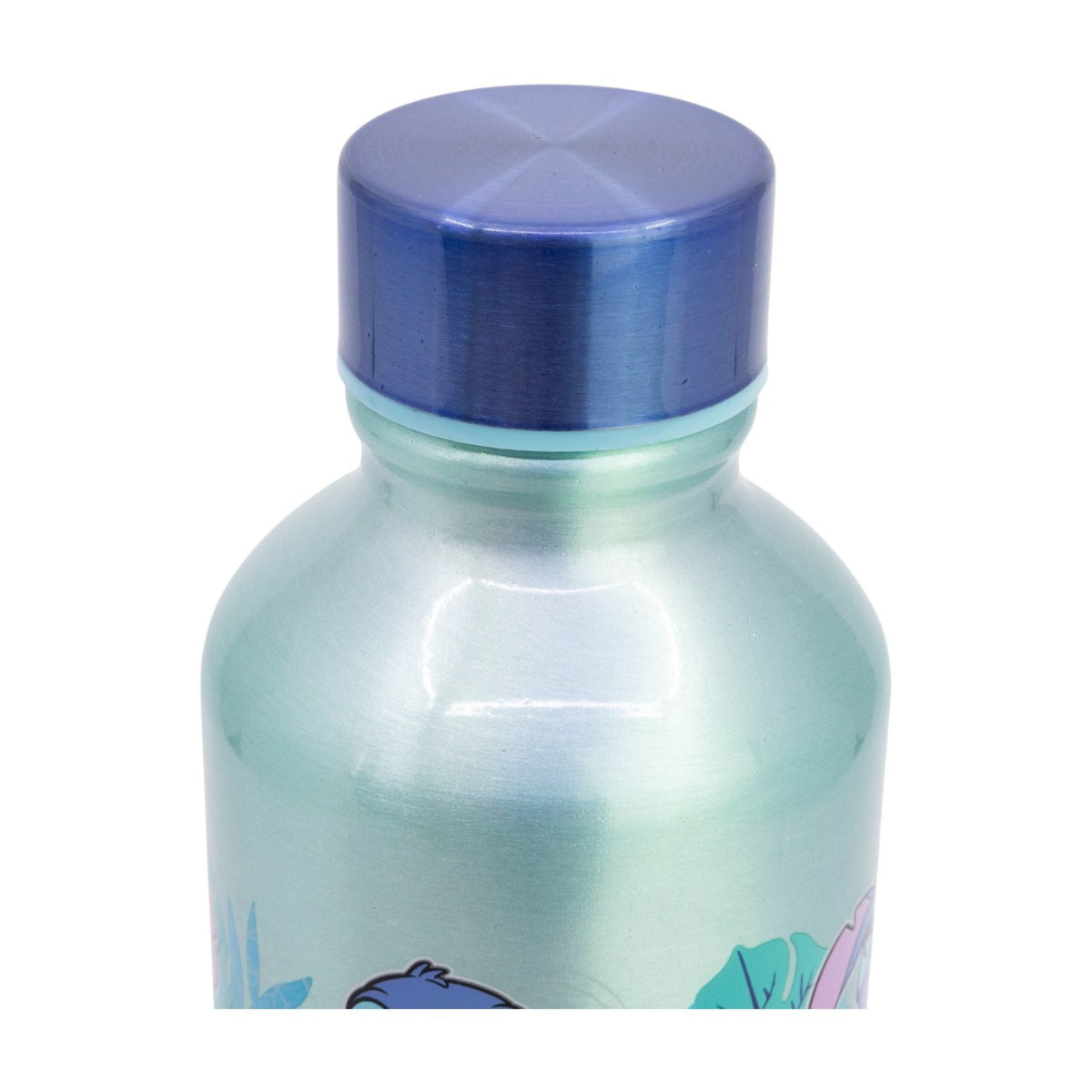 Disney Lilo & Stitch Trinkflasche 740 ml aus Aluminium mit Trinköffnung für Alltag und Reisen
