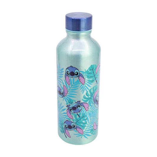Disney Lilo & Stitch Trinkflasche 740 ml aus Aluminium mit Trinköffnung für Alltag und Reisen