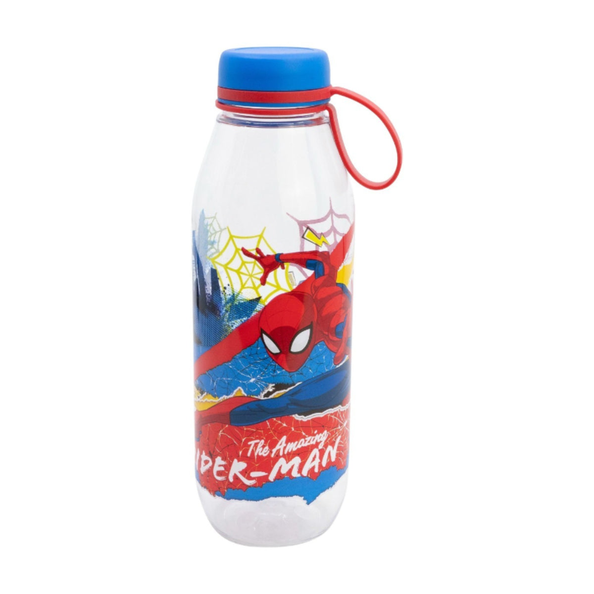 Spider-Man Kinder Trinkflasche 650 ml Ecozen Flasche für Schule Sport und Ausflug