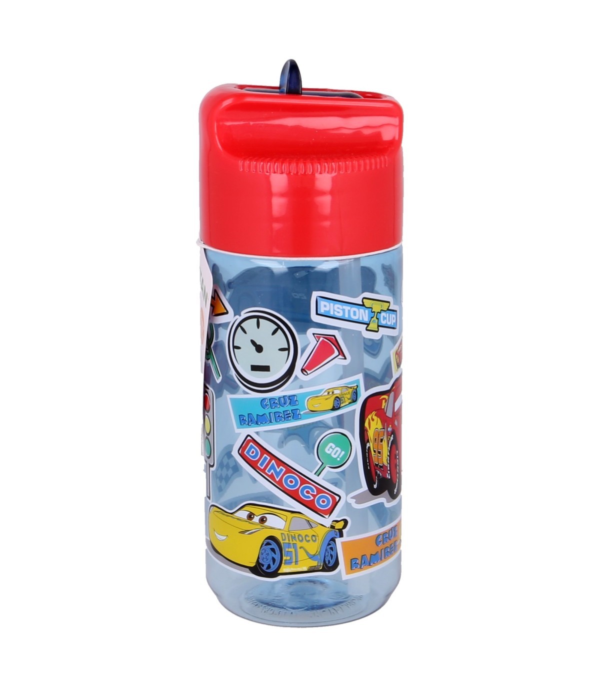 Disney Cars Wasserflasche 430 ml Kinder Trinkflasche aus Ecozen für Alltag Sport und unterwegs