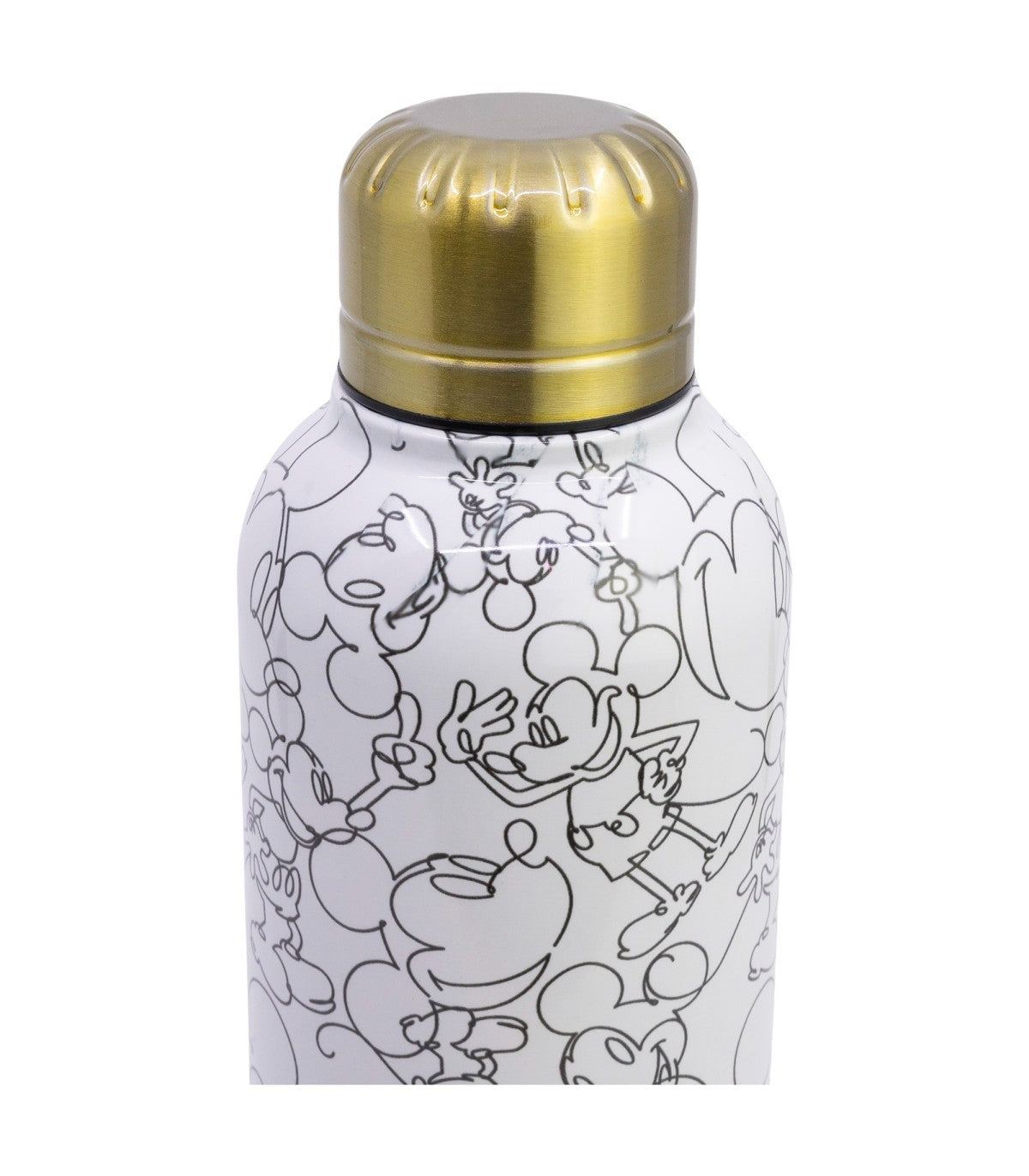 Disney Mickey Mouse Thermoflasche 515 ml aus Edelstahl doppelwandig für warme und kalte Getränke