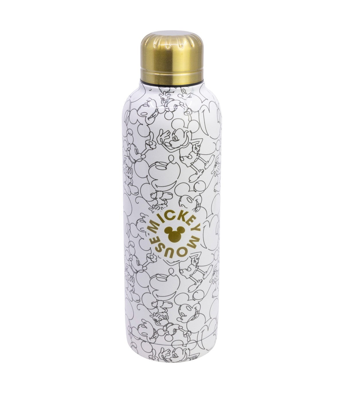 Disney Mickey Mouse Thermoflasche 515 ml aus Edelstahl doppelwandig für warme und kalte Getränke