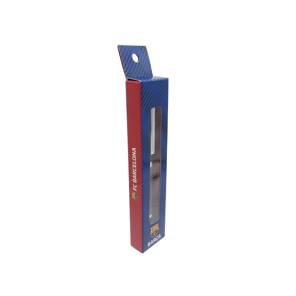 FC Barcelona Metallstift in Box 1 Stück Kugelschreiber Schwarz Geschenkstift 14 cm