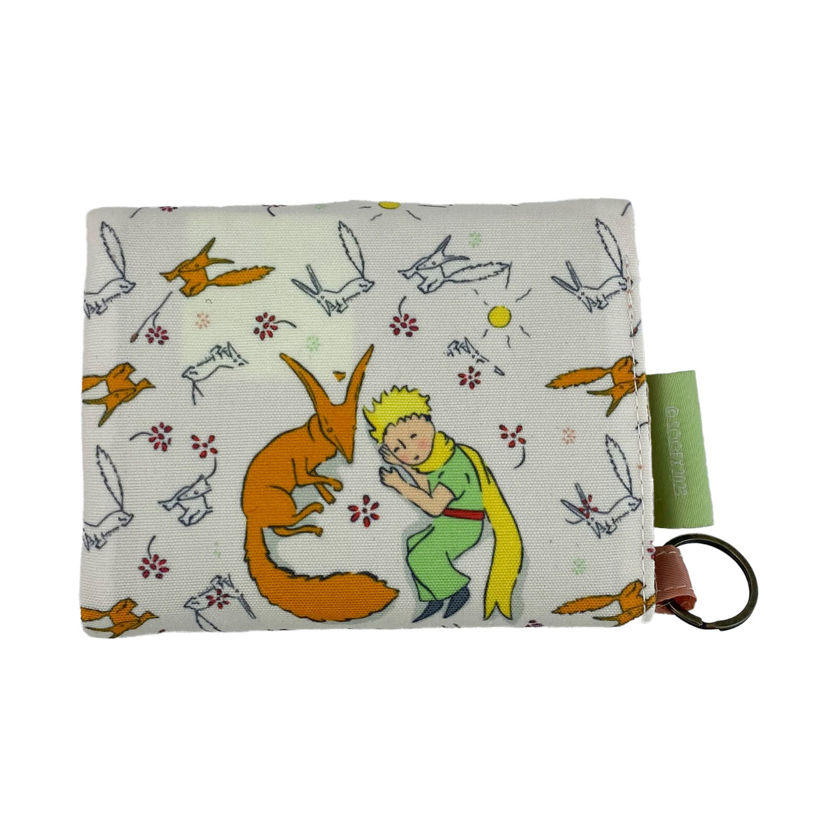 El Principito Billetera Little Prince Fox Portemonnaie Geldbeutel mit Ring