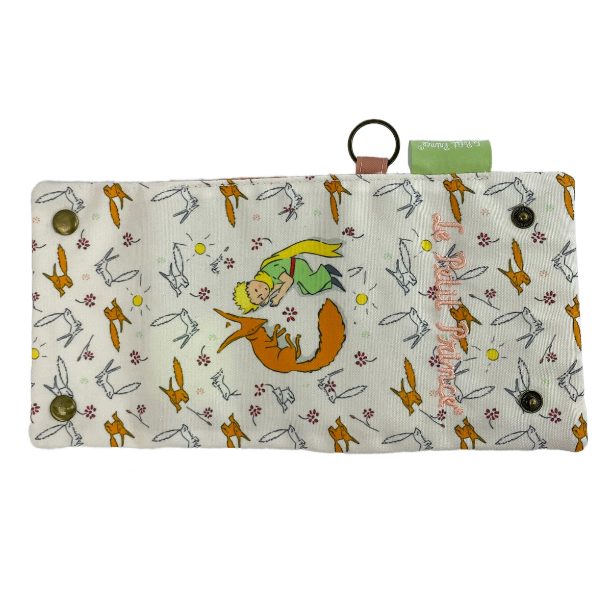 El Principito Billetera Little Prince Fox Portemonnaie Geldbeutel mit Ring